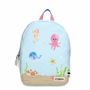 Zebra Trends Kids Backpack lightblue Kindertas
