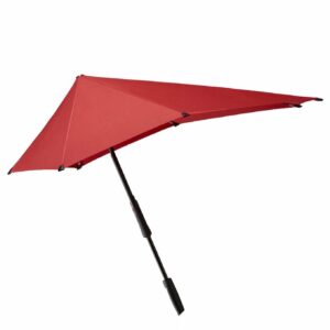 Senz Large Stick Stormparaplu passion red