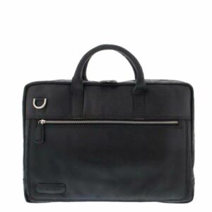 Plevier Vintage London Laptoptas 2 vaks 15.6" black
