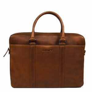 DSTRCT Premium Collection Laptopbag 15,6" cognac