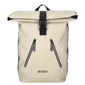 Enrico Benetti Bergen Laptop Backpack 17" light taupe