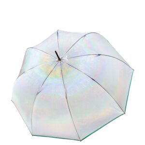 Knirps C.760 Stick Transparent stardust agave