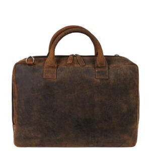 Plevier Adler Laptoptas 17.3" bruin