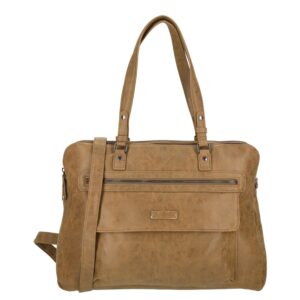 Enrico Benetti Nouméa Laptop Shoulderbag 15" camel