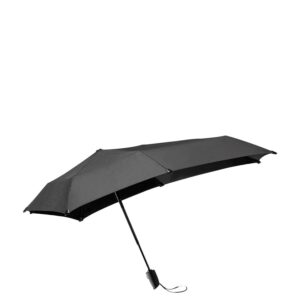 Senz Automatic Opvouwbare Stormparaplu pure black