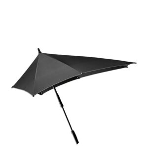 Senz XXL Stick Stormparaplu black reflective