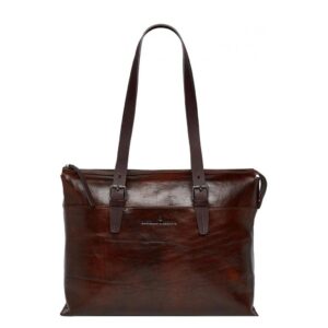 Castelijn & Beerens Rien Laptop Schoudertas 15.4'' RFID cognac