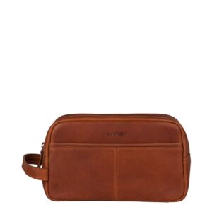 Burkely Antique Avery Toiletry Bag cognac
