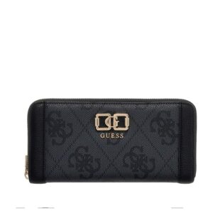 Guess Karnilla Logo Slg Lrg Zip Arnd coal logo