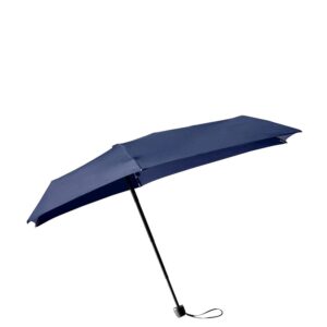 Senz Micro Manual Opvouwbare Stormparaplu midnight blue