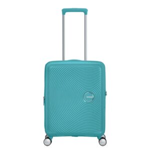 American Tourister Soundbox Spinner 55 Expandable turquoise tonic