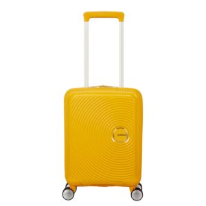 American Tourister Soundbox Mini Spinner 47 golden yellow