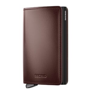 Secrid Slimwallet Dusk dark brown