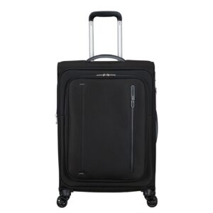 American Tourister Cloudrider  Spinner M Expandable TSA jet black