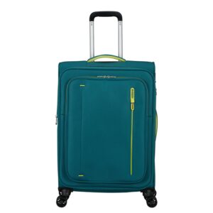 American Tourister Cloudrider  Spinner M Expandable TSA misty teal