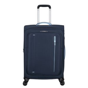 American Tourister Cloudrider  Spinner M Expandable TSA sky navy