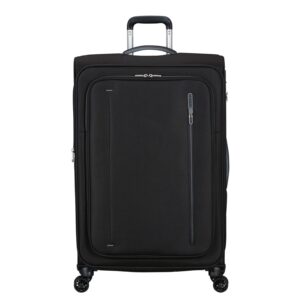 American Tourister Cloudrider  Spinner L Expandable TSA jet black