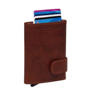The Chesterfield Brand Mannheim RFID Wallet cognac