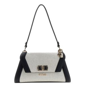 Guess Karnilla Flap Shoulder Bag natural/black
