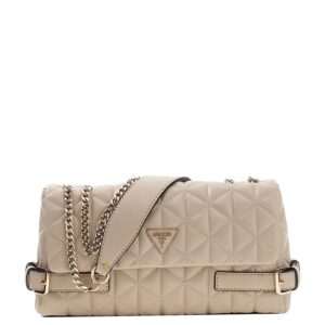 Guess Paisleigh Cnvrtble Xbody Flap light taupe