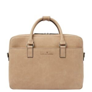 Castelijn & Beerens Carisma Laptopbag 15.6" beige