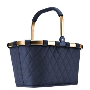 Reisenthel Shopping Carrybag frame rhombus midnight gold