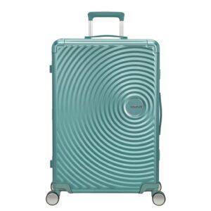 American Tourister Soundbox Aluminium Spinner 77 cm Expandable dusty turquoise