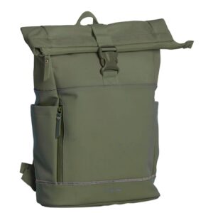 Daniel Ray Pittsburgh Rolltop Backpack Coated 15.6" olive green