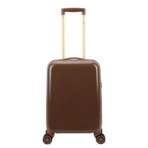 Decent Retro Cabin Trolley 55 dark brown
