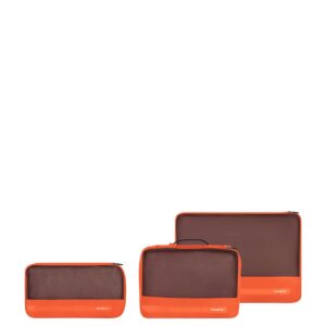 Samsonite TA Revolution Set Of 3 Packing Cubes orange