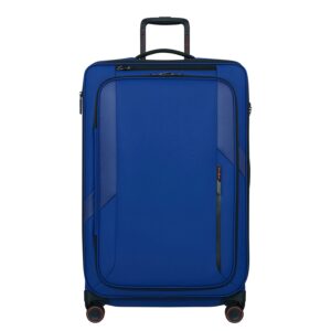Samsonite Glazed Spinner 78 cm - Uitbreidbaar 125/141 liter - 78x48x32/35 cm - electric blue