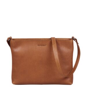 Burkely Antique Avery Jane Crossbody Zip Bag cognac