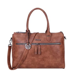 Wimona Fabiana-Two Dames Laptoptas cognac
