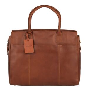Burkely Vintage Doris Laptop Bag 15.6" cognac