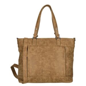 Enrico Benetti Ruby Shopper 15" camel