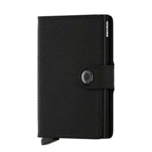 Secrid Miniwallet Portemonnee black crisple