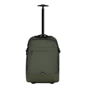 Samsonite Roadseeker Laptop Wheeled Backpack 17.3" dark olive