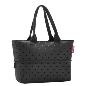 Reisenthel Shopping Shopper e1 glossy dots black