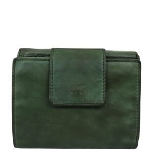 Bear Design Cow Lavato Jill Wallet CL16211 green