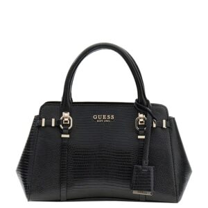 Guess Leona Small Multi Comp Satchel black