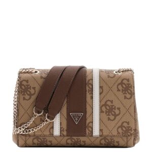 Guess Noelle II Cnvrtble Xbody Flap latte logo/brown