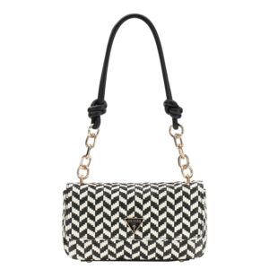 Guess Tessi Flap Shoulder Bag black multi