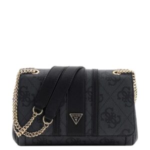 Guess Noelle II Cnvrtble Xbody Flap coal logo