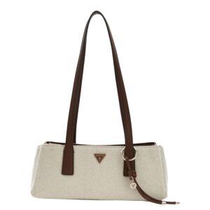 Guess Alice Shoudler Satchel natural/espresso