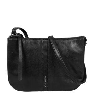 Burkely Nalan Portemonnee - met 2 Ritsvakken zwart