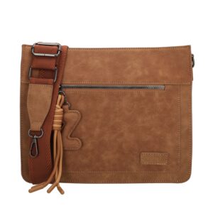 Zebra Trends Rosalyn Schoudertas bruin