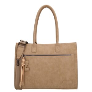 Zebra Trends Rosalyn Shopper - 15" laptopvak - zand