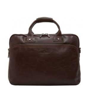 Castelijn & Beerens Firenze Business Laptoptas 15.6" 3 vaks mokka