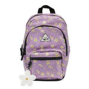 Little Legends Backpack S lila flower