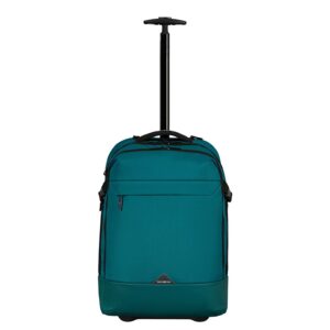 Samsonite Roadseeker Laptop Wheeled Backpack 17.3" deep teal